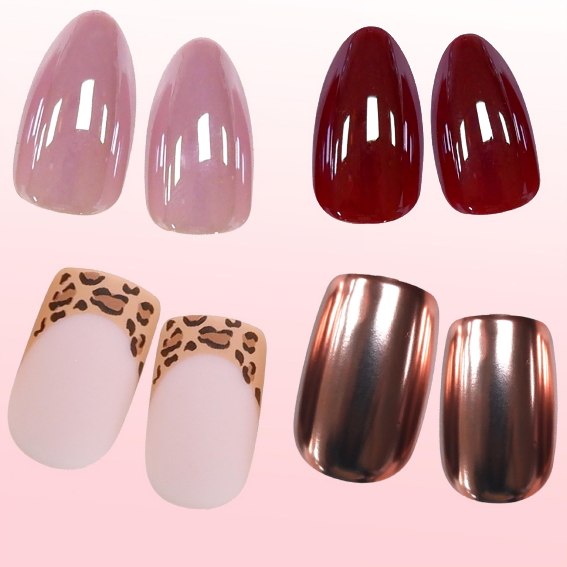 Nalino Gel Soft Nails Result